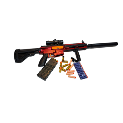 تفنگ اسباب بازی پوکه پران تیر اسفنجی مدل M416_اسباب بازی